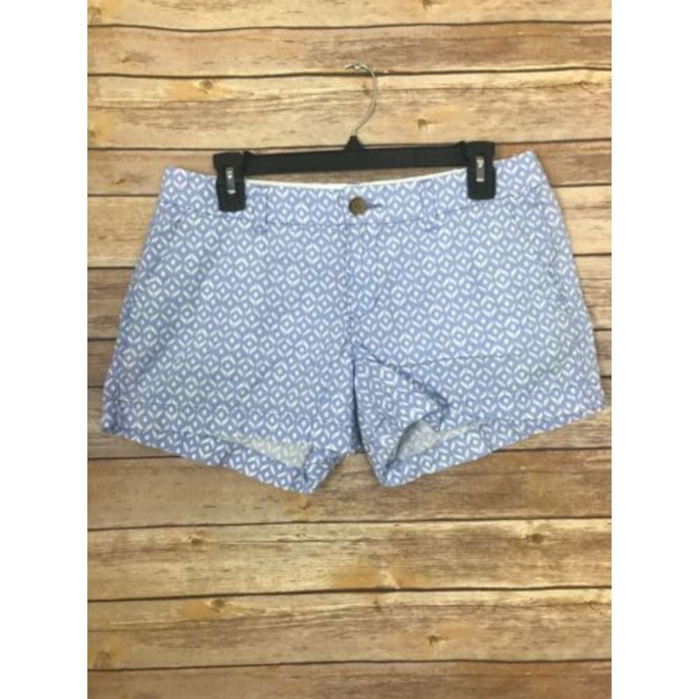 Old Navy 4 Everyday 3" Blue Ikat Print Shorts XB